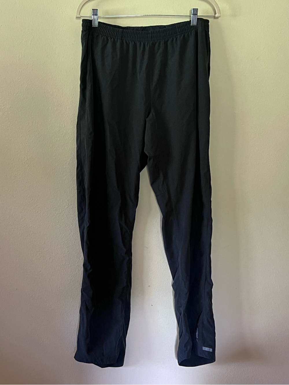 Brooks Men's Pants Black Running Athletic Lightweight Size Medium